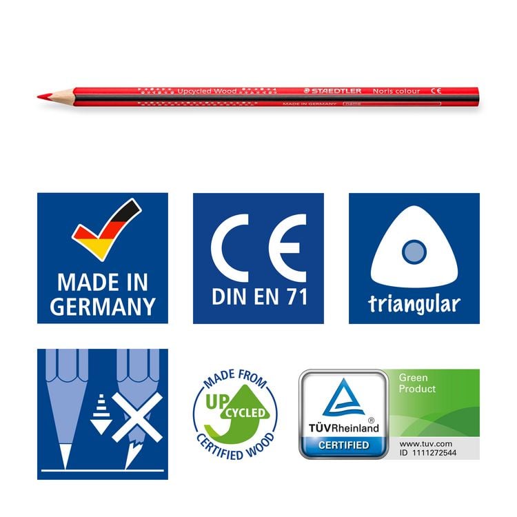 Produktbild: STAEDTLER Buntstifte Noris colour 187, 24er Set