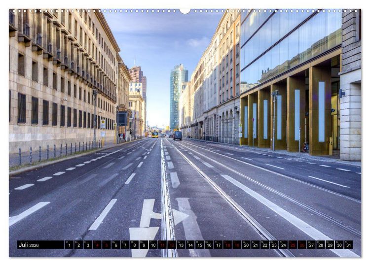 Produktbild: Berlin, so bunt wie das Leben (hochwertiger Premium Wandkalender 2026 DIN A2 quer), Kunstdruck in Hochglanz