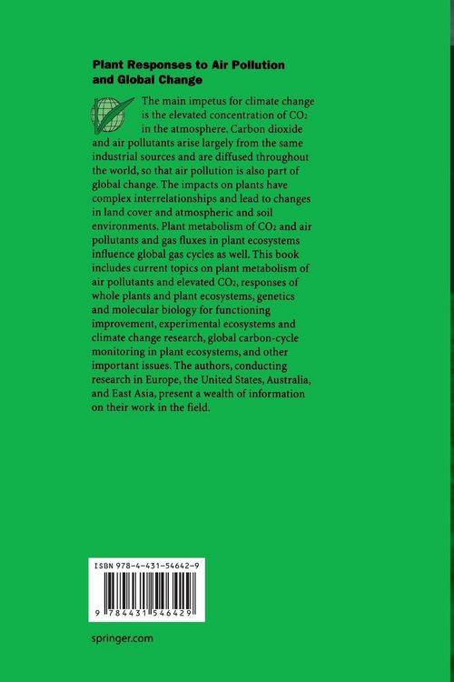 Produktbild: Plant Responses to Air Pollution and Global Change