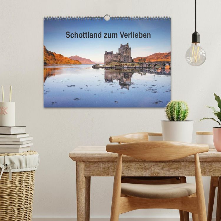 Produktbild: Schottland zum Verlieben (Wandkalender 2026 DIN A3 quer), CALVENDO Monatskalender