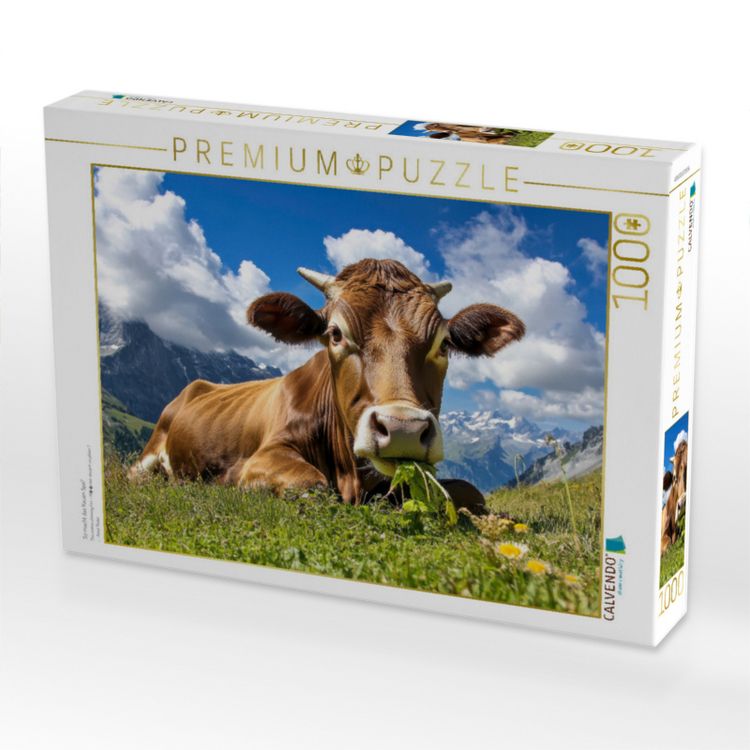 Produktbild: CALVENDO Puzzle So macht das Kauen Spa&szlig; | 1000 Teile Lege-Gr&ouml;&szlig;e 64x48cm Foto-Puzzle f&uuml;r gl&uuml;ckliche Stunden