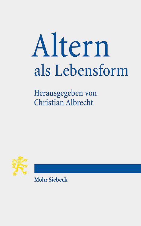 Produktbild: Altern als Lebensform