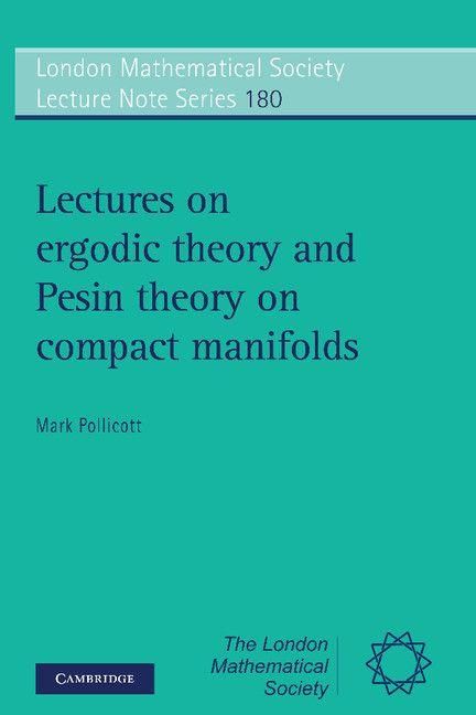 Produktbild: Lectures on Ergodic Theory and Pesin Theory on Compact Manifolds