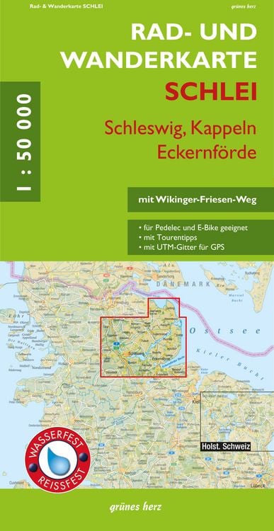 Produktbild: Rad- und Wanderkarte Schlei - Schleswig, Kappeln, Eckernf&ouml;rde