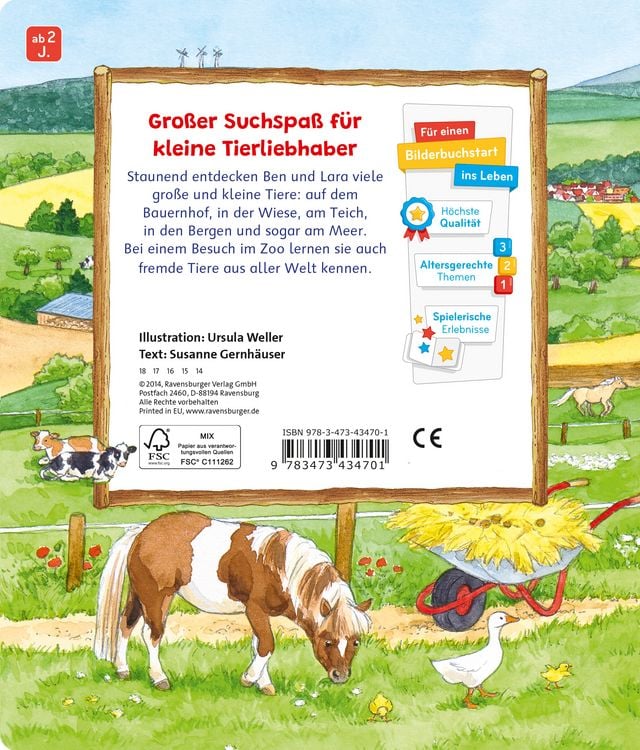 Produktbild: Sachen suchen - Bei den Tieren