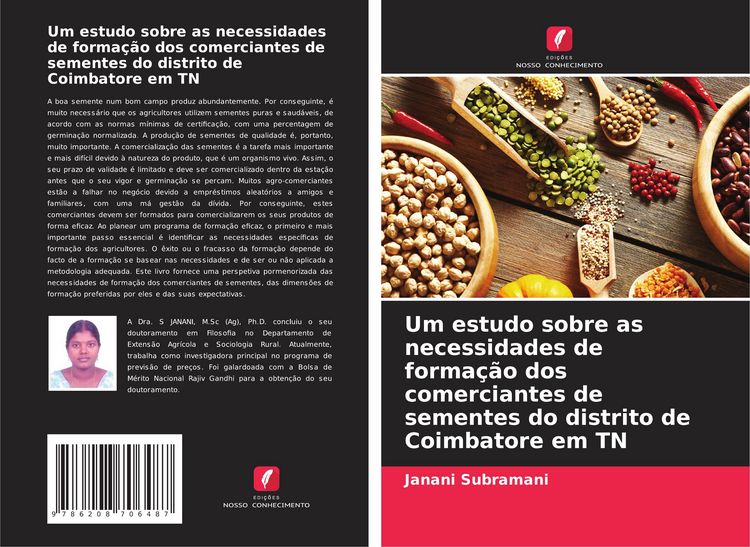Produktbild: Um estudo sobre as necessidades de forma&ccedil;&atilde;o dos comerciantes de sementes do distrito de Coimbatore em TN