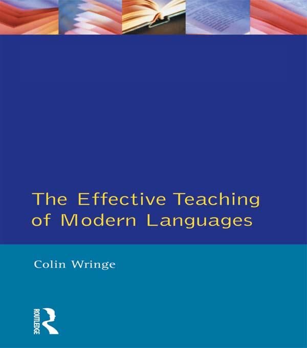 Produktbild: Effective Teaching of Modern Languages