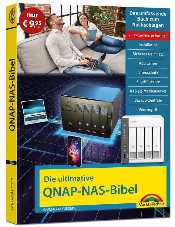 Produktbild: Die ultimative QNAP NAS Bibel - 2. Auflage - Sonderauflage