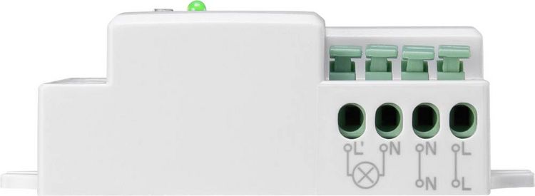 Produktbild: Renkforce 1530623 Decke, Wand HF-Bewegungsmelder 360&deg; Relais Wei&szlig;