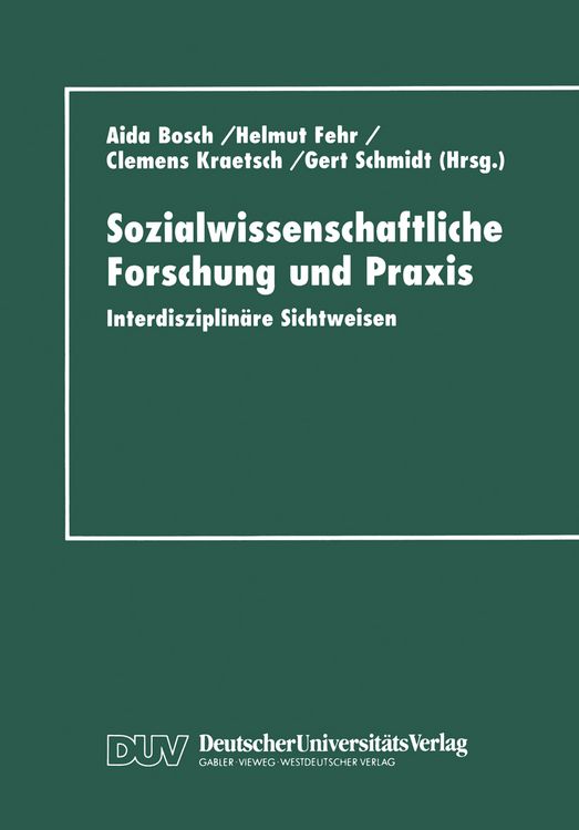 Produktbild: Sozialwissenschaftliche Forschung und Praxis
