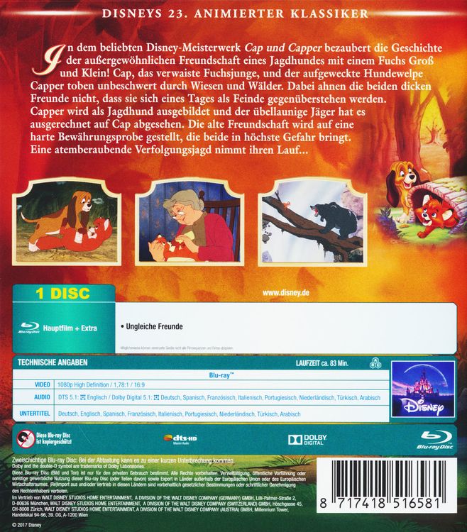 Produktbild: Cap und Capper - Disney Classics 23