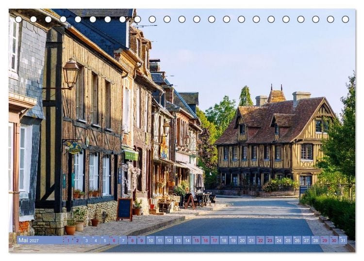 Produktbild: Normandie. Poesie in Frankreichs Norden (Tischkalender 2027 DIN A5 quer), CALVENDO Monatskalender