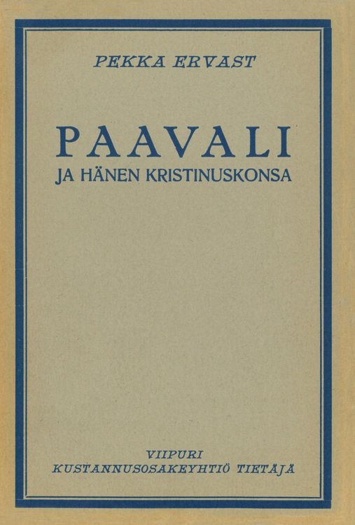Produktbild: Paavali ja h&auml;nen kristinuskonsa