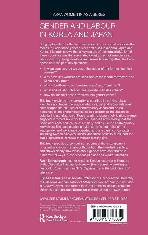 Produktbild: Gender and Labour in Korea and Japan