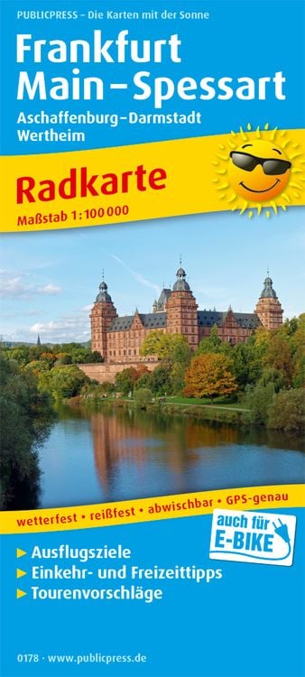 Bild vom Artikel Frankfurt - Main - Spessart, Aschaffenburg - Darmstadt, Wertheim 1:100 000 vom Autor 