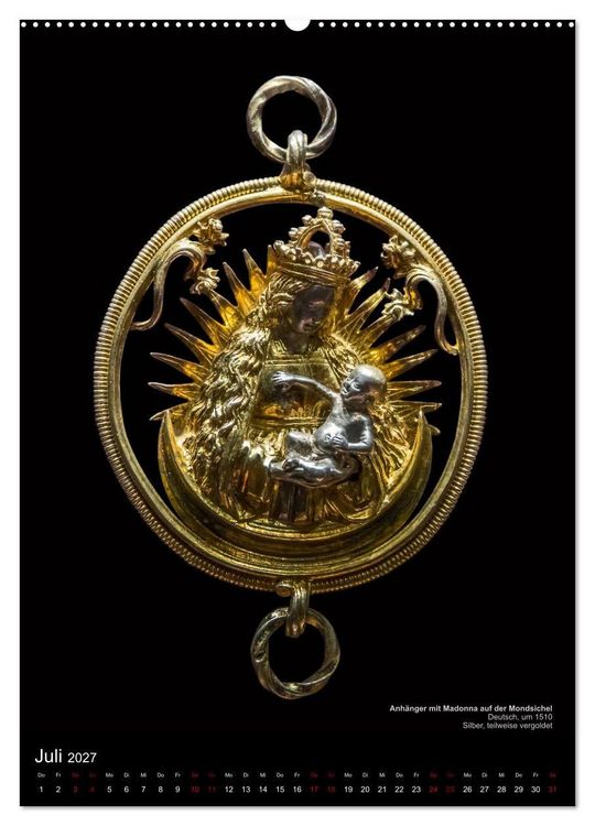 Produktbild: Maria - Mutter Gottes (hochwertiger Premium Wandkalender 2027 DIN A2 hoch), Kunstdruck in Hochglanz