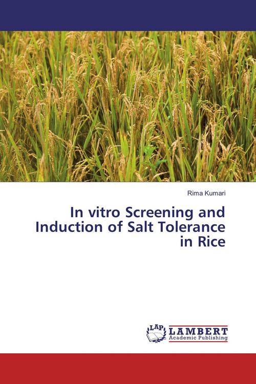 Produktbild: In vitro Screening and Induction of Salt Tolerance in Rice