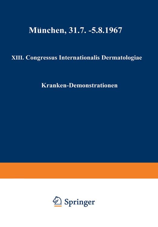 Produktbild: XIII. Congressus Internationalis Dermatologiae