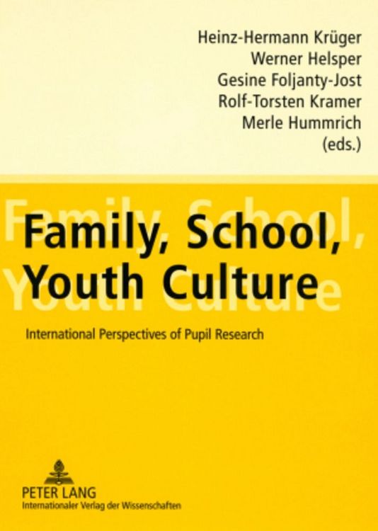 Produktbild: Family, School, Youth Culture