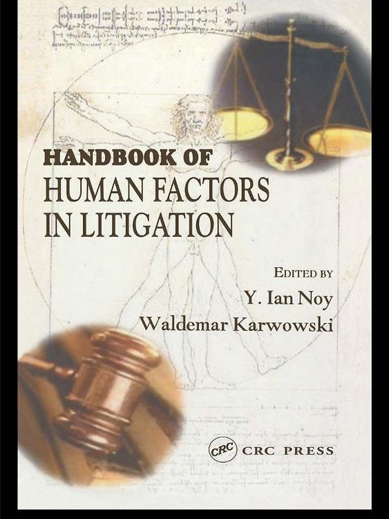 Produktbild: Handbook of Human Factors in Litigation