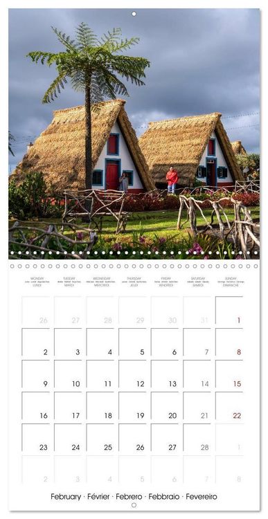 Produktbild: Portugal - Madeira (Wall Calendar 2026 12 &times; 12 Inch) CALVENDO 12 Month Wall Calendar