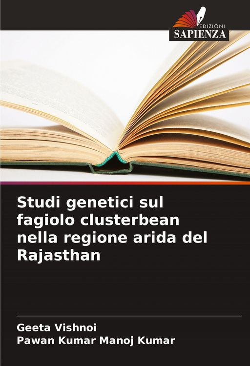 Produktbild: Studi genetici sul fagiolo clusterbean nella regione arida del Rajasthan