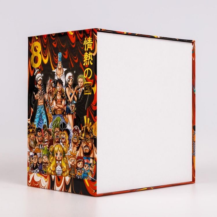 Produktbild: One Piece Sammelschuber 8: Dressrosa (leer, f&uuml;r die B&auml;nde 71-80, limitiert)