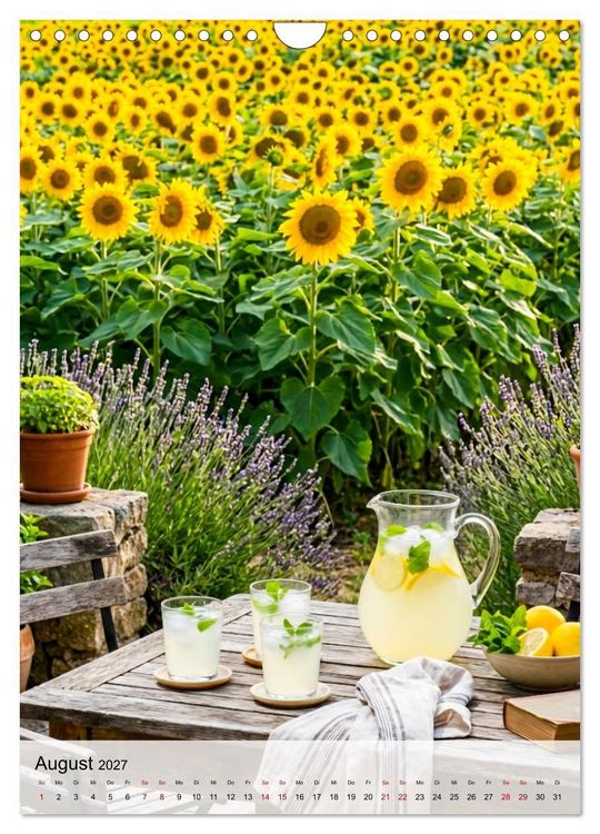 Produktbild: Provence Ein Garten im Wandel der Zeit (Wandkalender 2027 DIN A4 hoch), CALVENDO Monatskalender