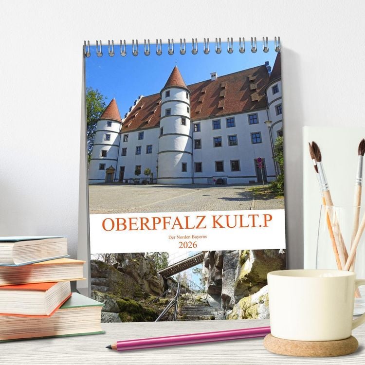 Produktbild: OBERPFALZ KULT.P - Der Norden Bayerns (Tischkalender 2026 DIN A5 hoch), CALVENDO Monatskalender
