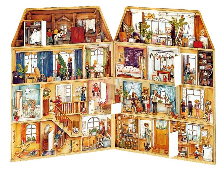 Produktbild: Im Weihnachtshaus, Adventskalender