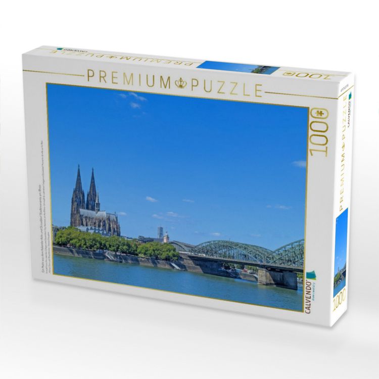 Produktbild: CALVENDO Puzzle Ein Motiv aus dem Kalender K&ouml;ln und D&uuml;sseldorf Stadtmomente am Rhein | 1000 Teile Lege-Gr&ouml;&szlig;e 64x48cm Foto-Puzzle f&uuml;r gl&uuml;ckliche Stunden
