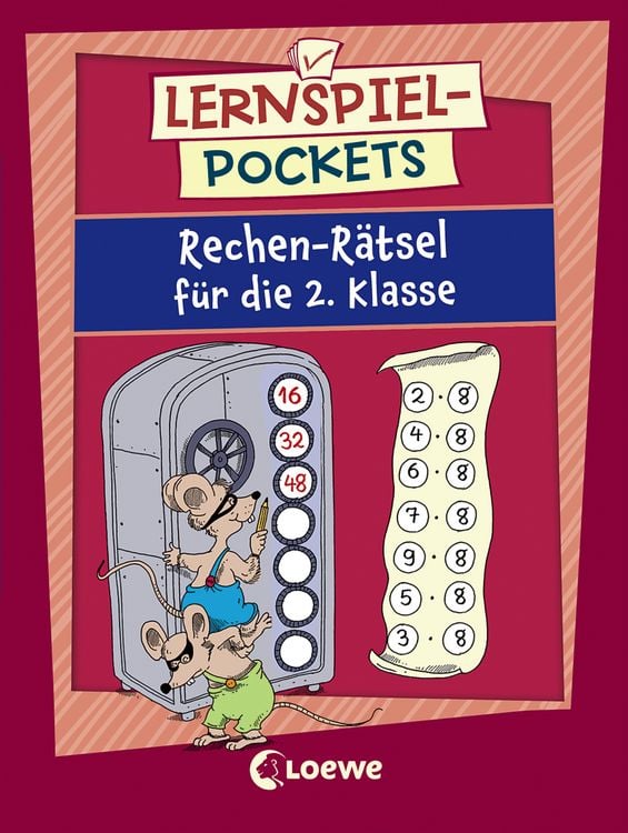 Produktbild: Lernspiel-Pockets - Rechen-R&auml;tsel f&uuml;r die 2. Klasse
