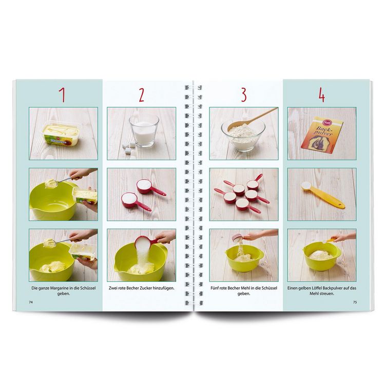 Produktbild: Kinderleichte Becherk&uuml;che - Pl&auml;tzchen, Kekse, Cookies10 tolle Keks- und Pl&auml;tzchenrezepte & Co. (Band 3)