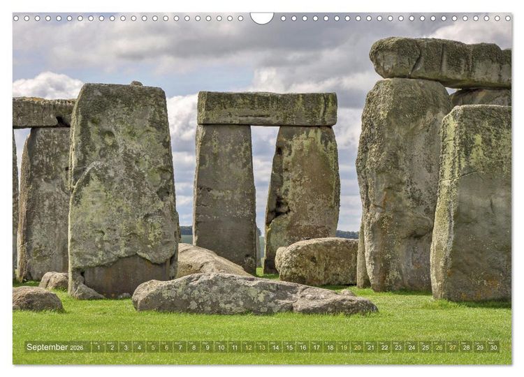 Produktbild: Mysterious Stonehenge (Wall Calendar 2026 DIN A3 landscape), CALVENDO 12 Month Wall Calendar