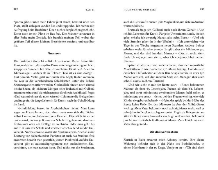 Produktbild: 40 Tage Aserbaidschan