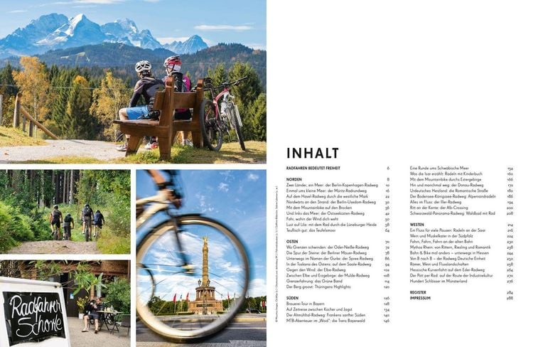Produktbild: LONELY PLANET Bildband Legend&auml;re Radtouren in Deutschland