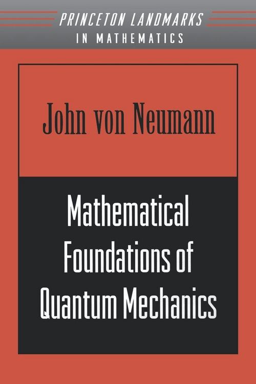 Produktbild: Mathematical Foundations of Quantum Mechanics