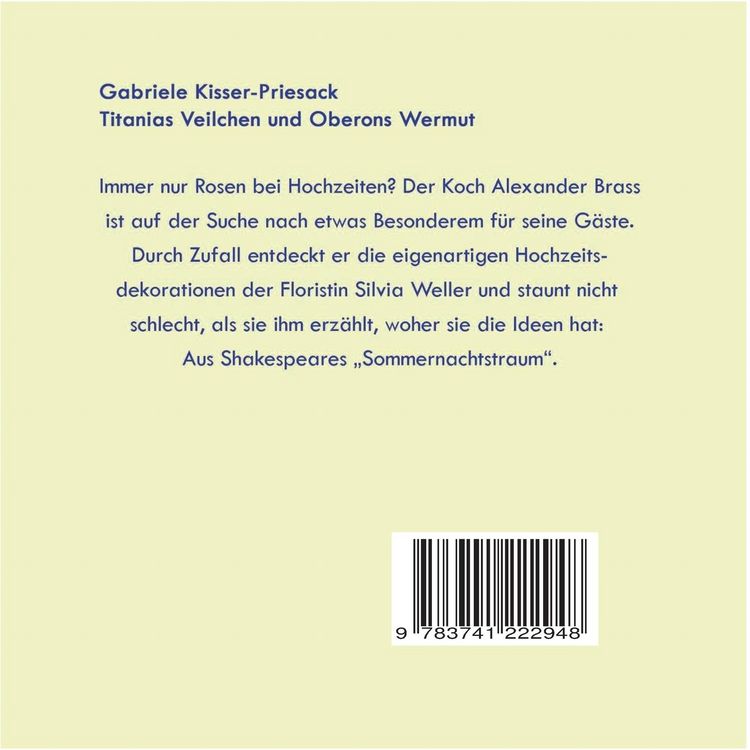 Produktbild: Titanias Veilchen und Oberons Wermut