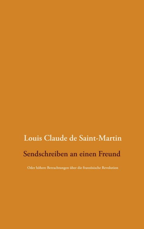 Produktbild: Sendschreiben an einen Freund