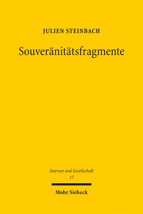Produktbild: Souver&auml;nit&auml;tsfragmente