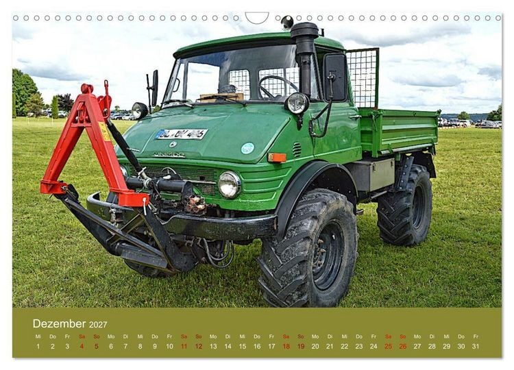 Produktbild: Ein Mythos mit Stern - das Universalmotorger&auml;t (Wandkalender 2027 DIN A3 quer), CALVENDO Monatskalender