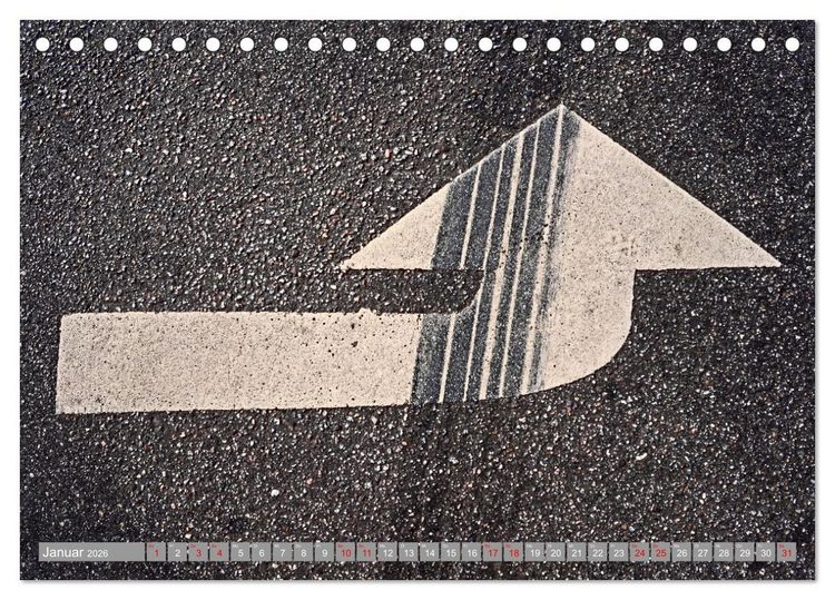 Produktbild: Stra&szlig;enszenerie (Tischkalender 2026 DIN A5 quer), CALVENDO Monatskalender