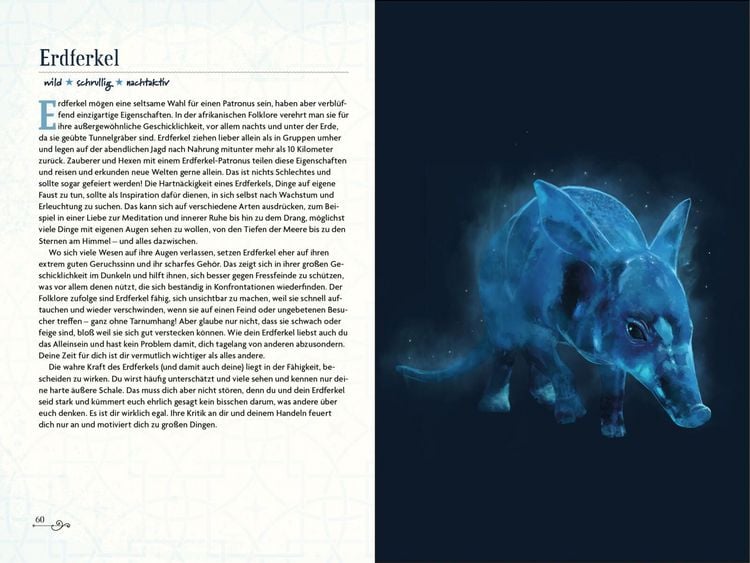 Produktbild: Das illustrierte Patronus-Handbuch f&uuml;r Potter-Fans