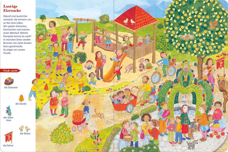 Produktbild: Mein gro&szlig;es Wimmelbuch von Ostern