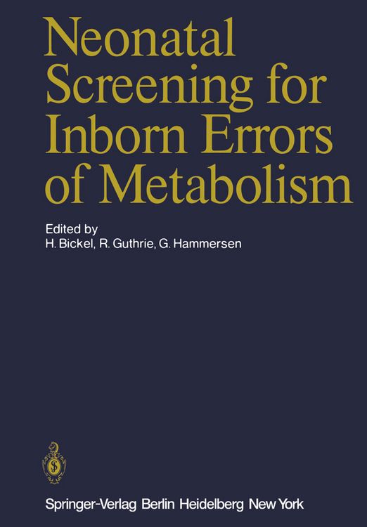 Produktbild: Neonatal Screening for Inborn Errors of Metabolism