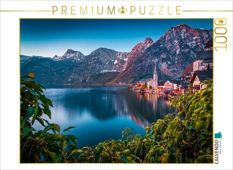 Produktbild: CALVENDO Puzzle Hallstatt am Morgen | 1000 Teile Lege-Gr&ouml;&szlig;e 64x48cm Foto-Puzzle f&uuml;r gl&uuml;ckliche Stunden