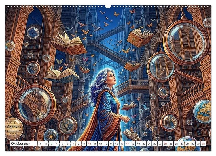 Produktbild: Was das Leben f&uuml;hlt (hochwertiger Premium Wandkalender 2027 DIN A2 quer), Kunstdruck in Hochglanz