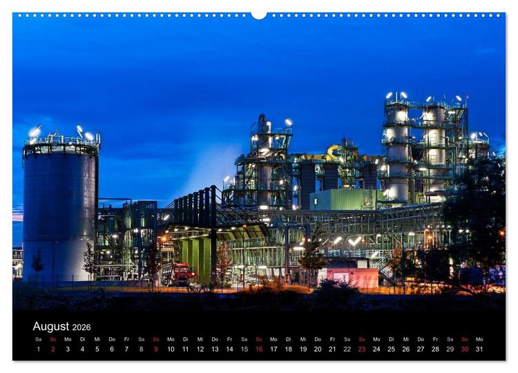 Produktbild: Duisburgs N&auml;chte (Wandkalender 2026 DIN A2 quer), CALVENDO Monatskalender