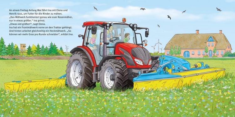 Produktbild: LESEMAUS 187: Die Fahrzeuge auf dem Bauernhof