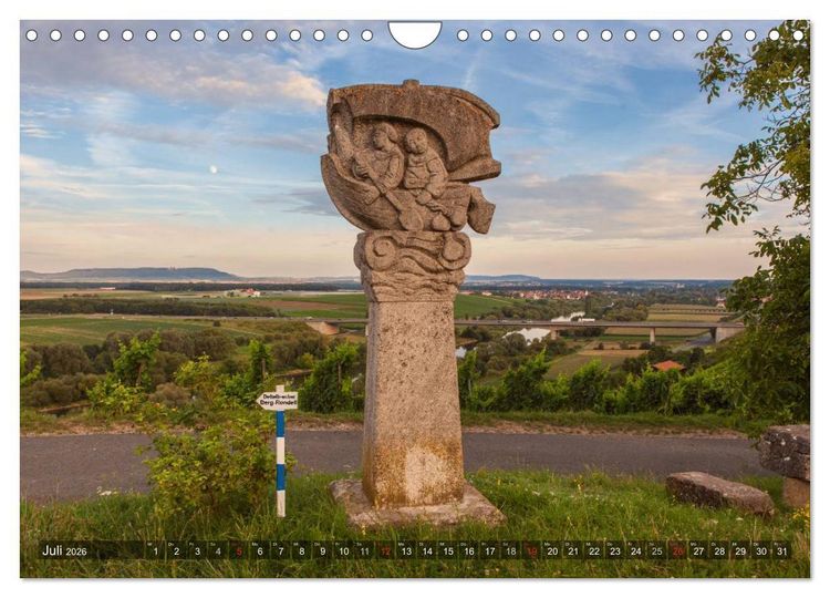 Produktbild: Weinlagen in Franken (Wandkalender 2026 DIN A4 quer), CALVENDO Monatskalender